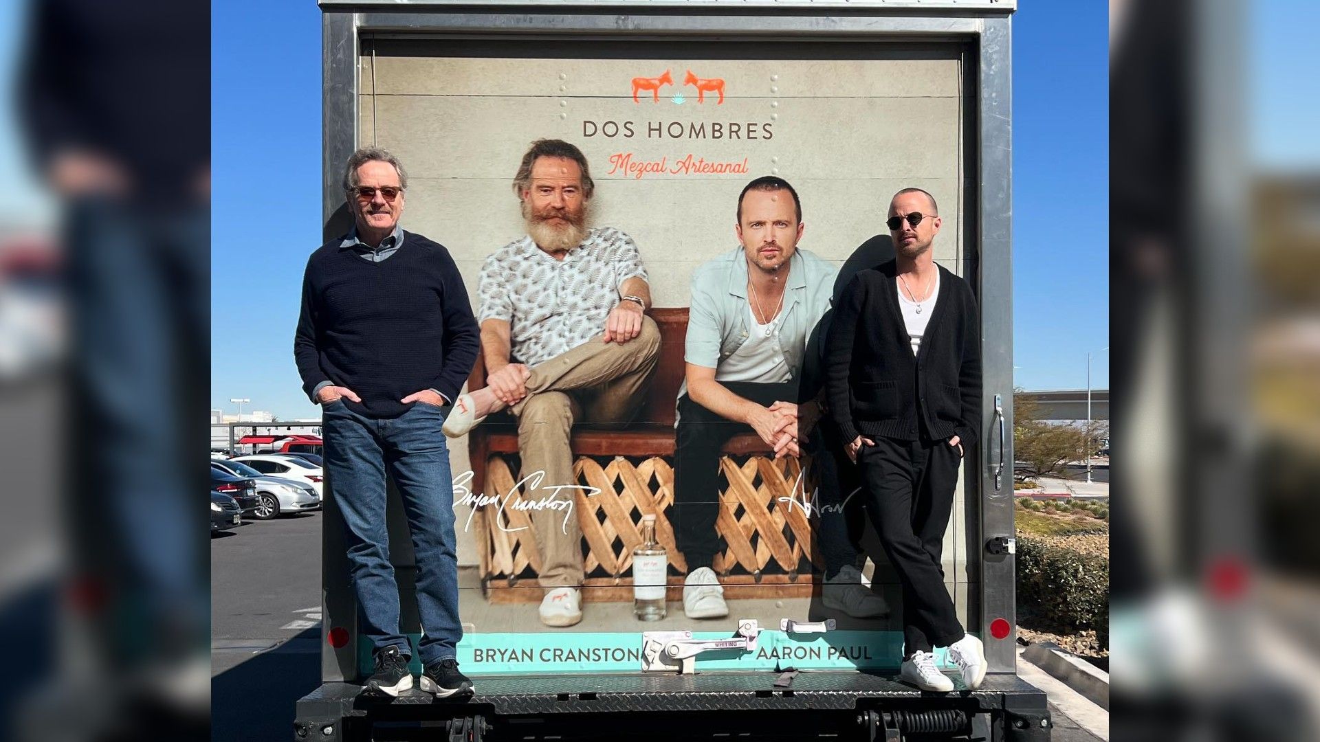 Aaron Paul and Bryan Cranston founded an alcohol brand