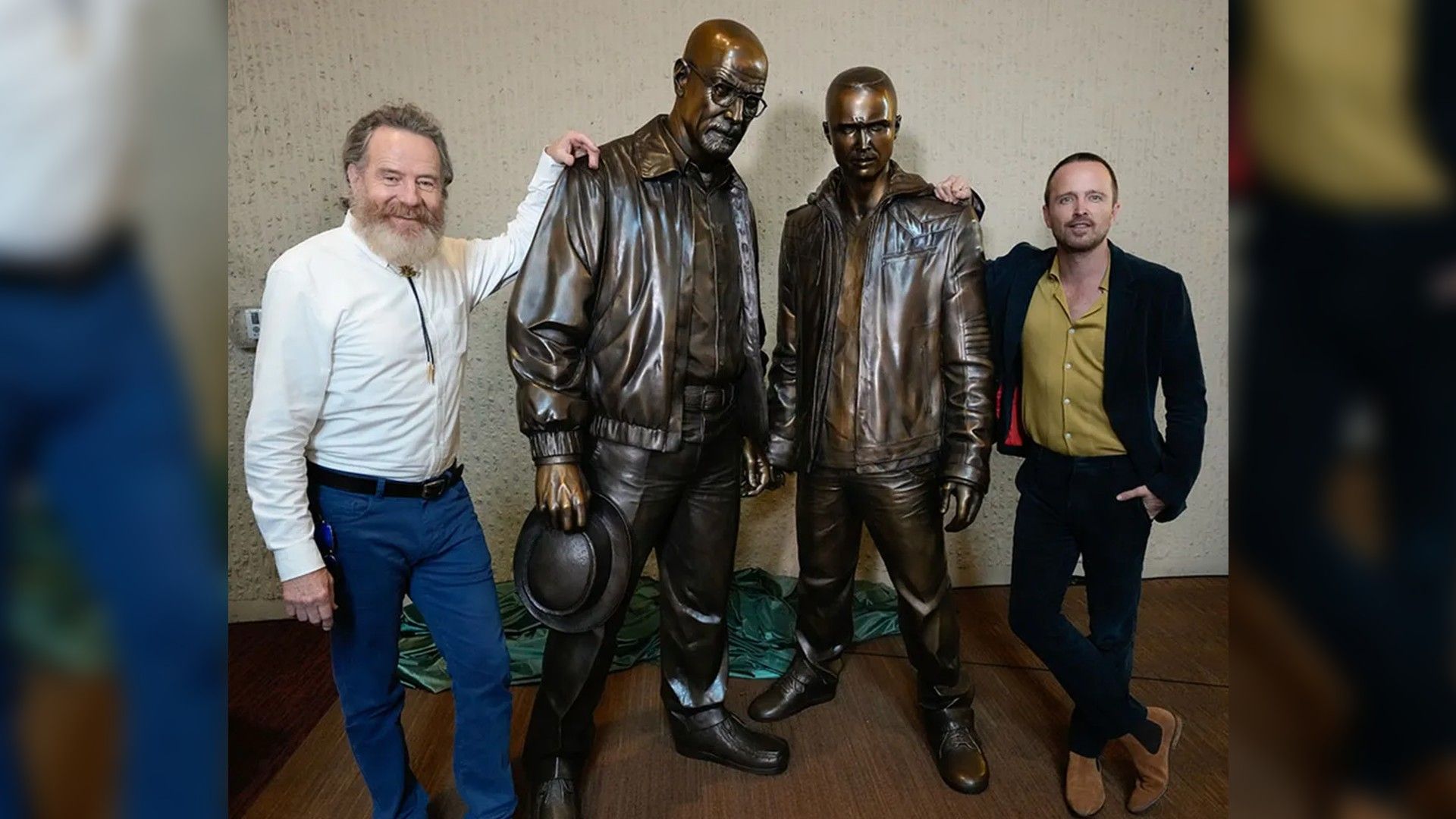 Monument to Walter White and Jesse Pinkman in Albuquerque