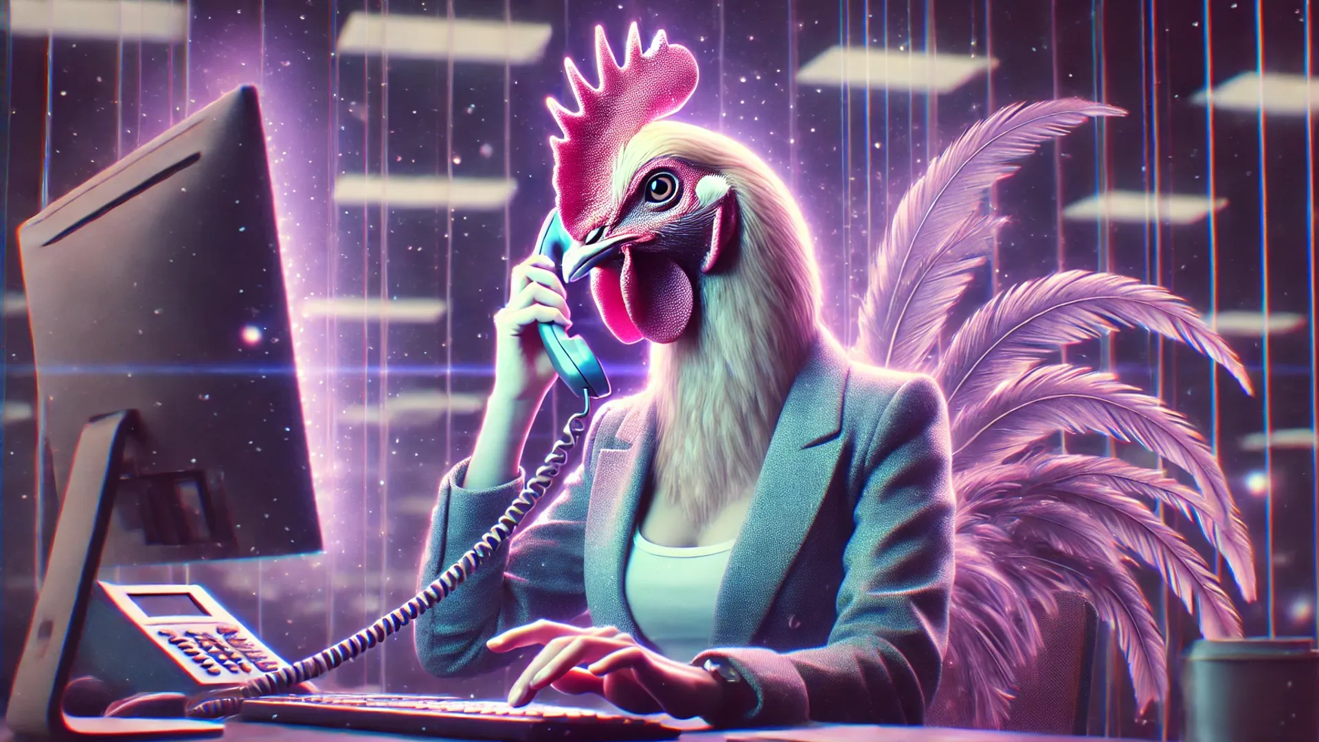 The Rooster Woman – a Multitasking Genius