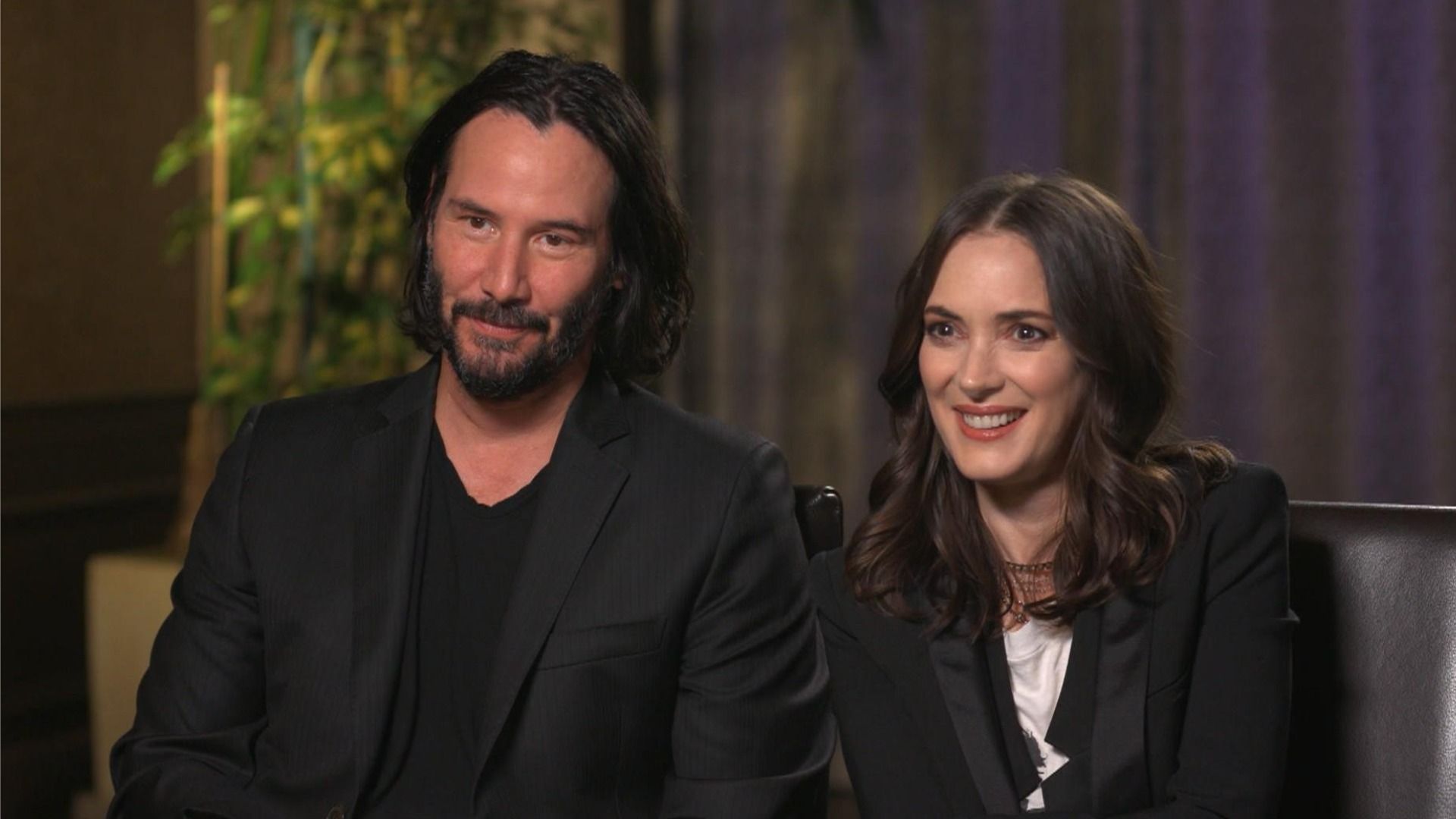 Winona Ryder and Keanu Reeves