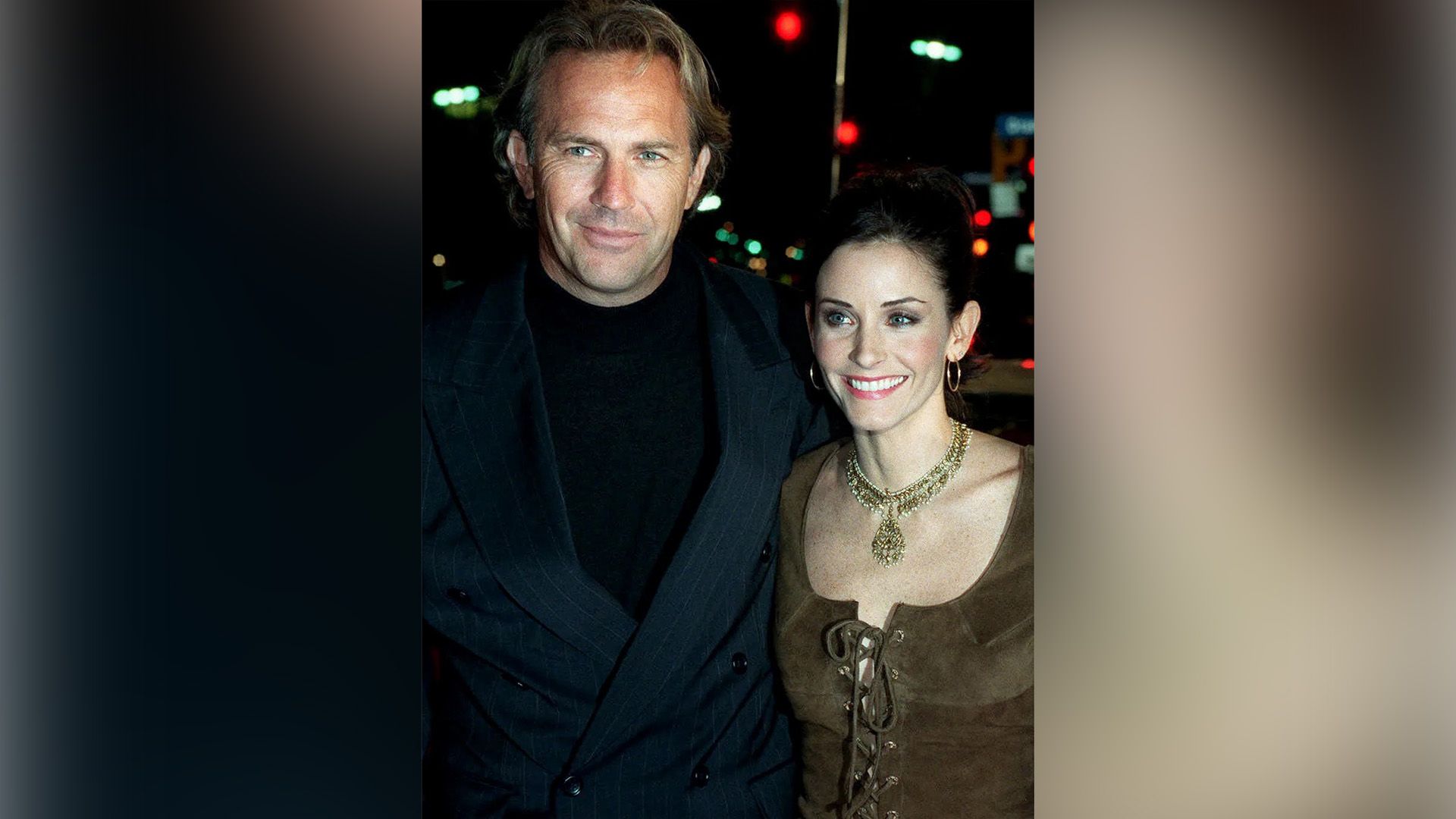 Courteney Cox and Kevin Costner