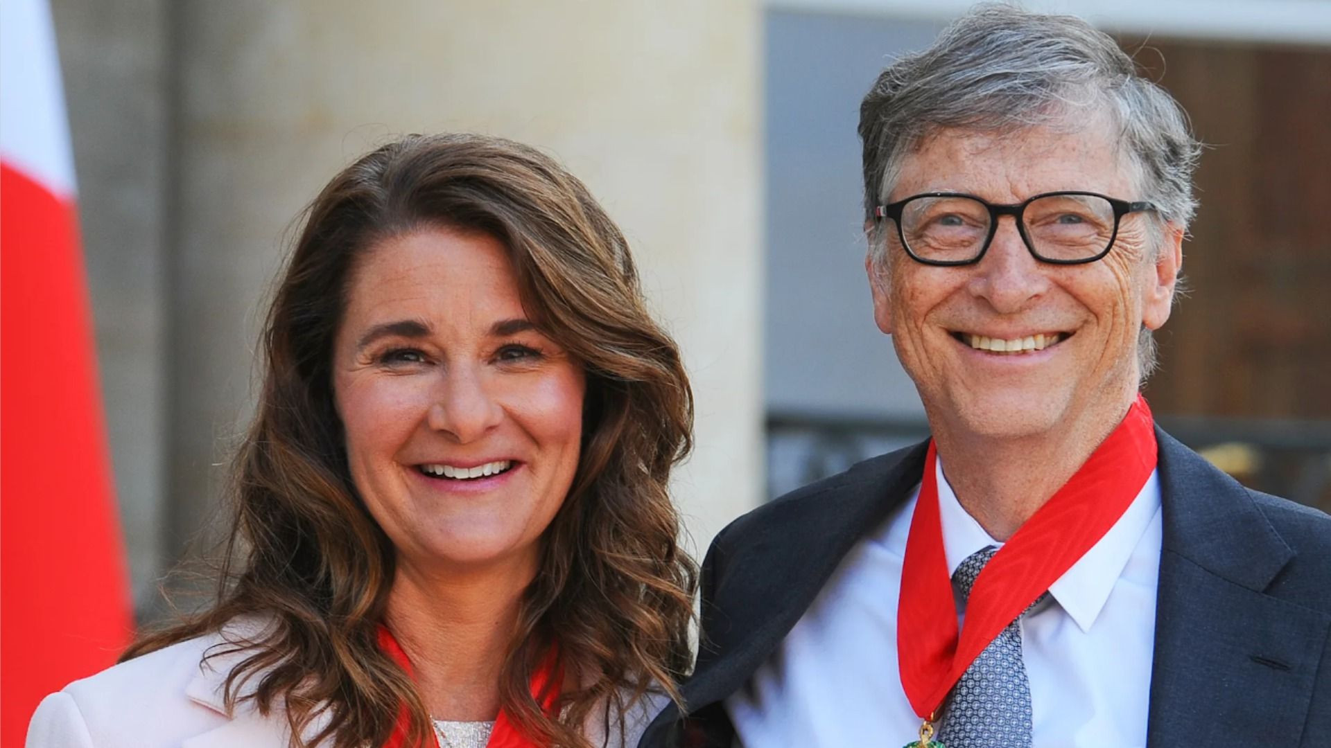 Melinda French and Bill Gates