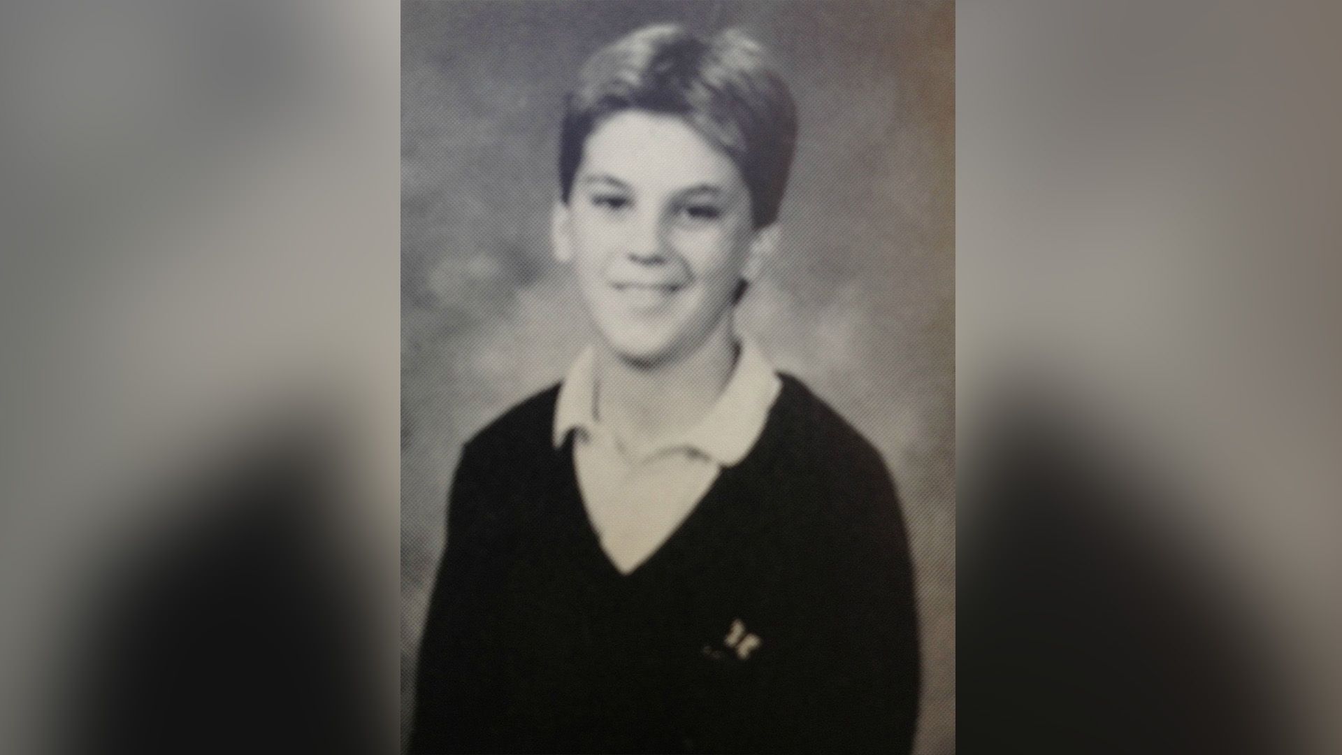 School portrait of a smiling Paul Thomas Anderson