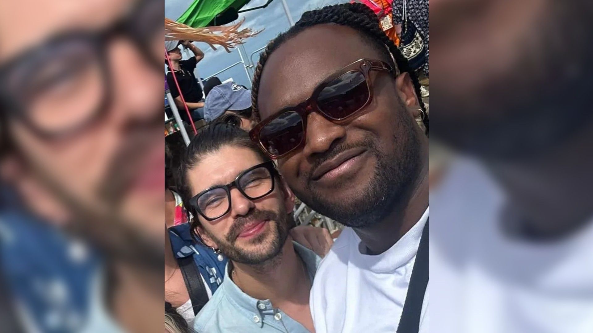 Ben Whishaw and Kadiff Kirwan take a selfie