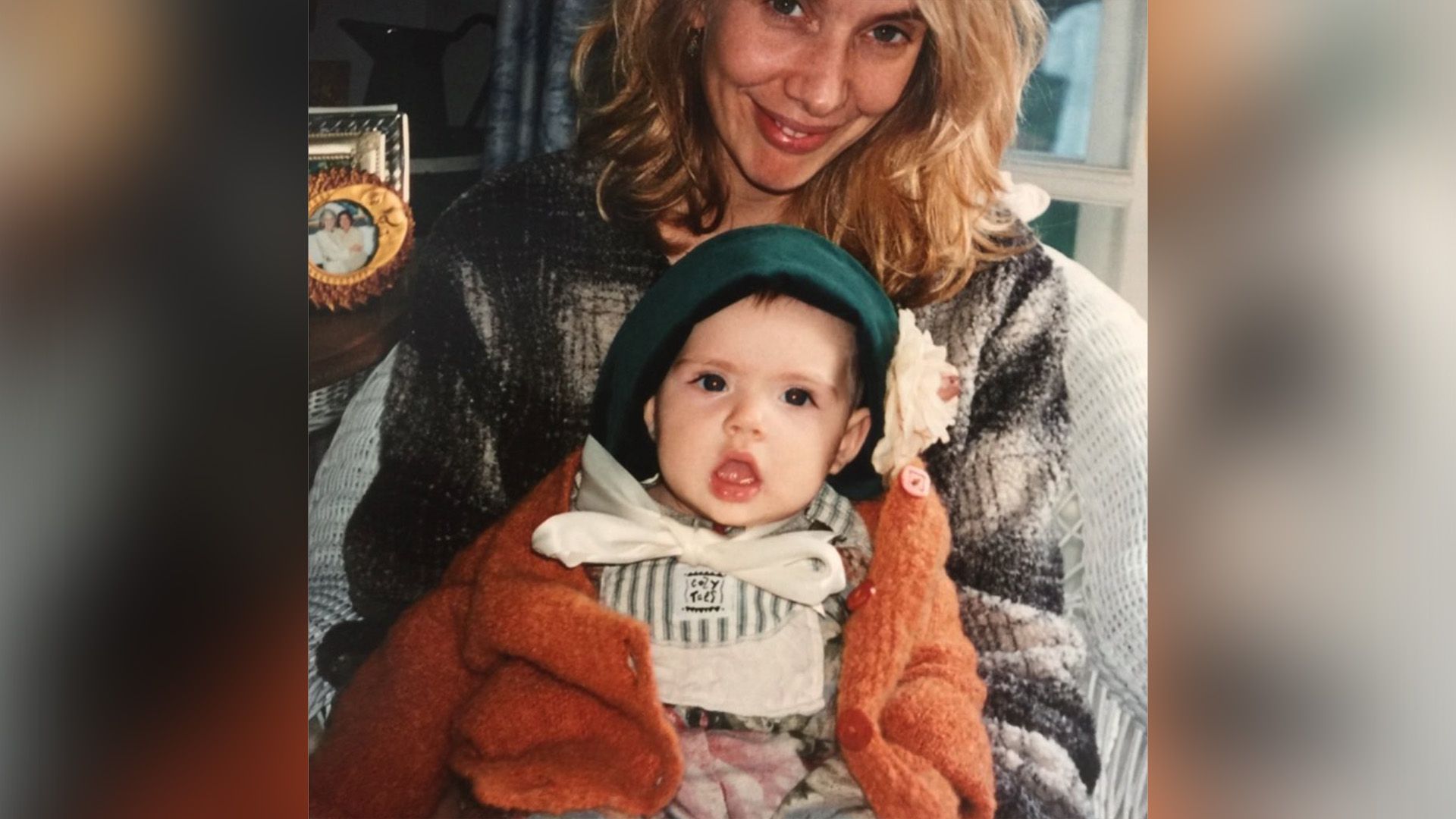 Little Zoe Bleu and her mom, actress Rosanna Arquette