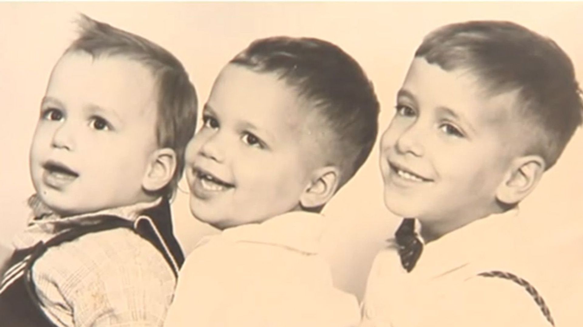 Robert Francis Prevost and his brothers in childhood