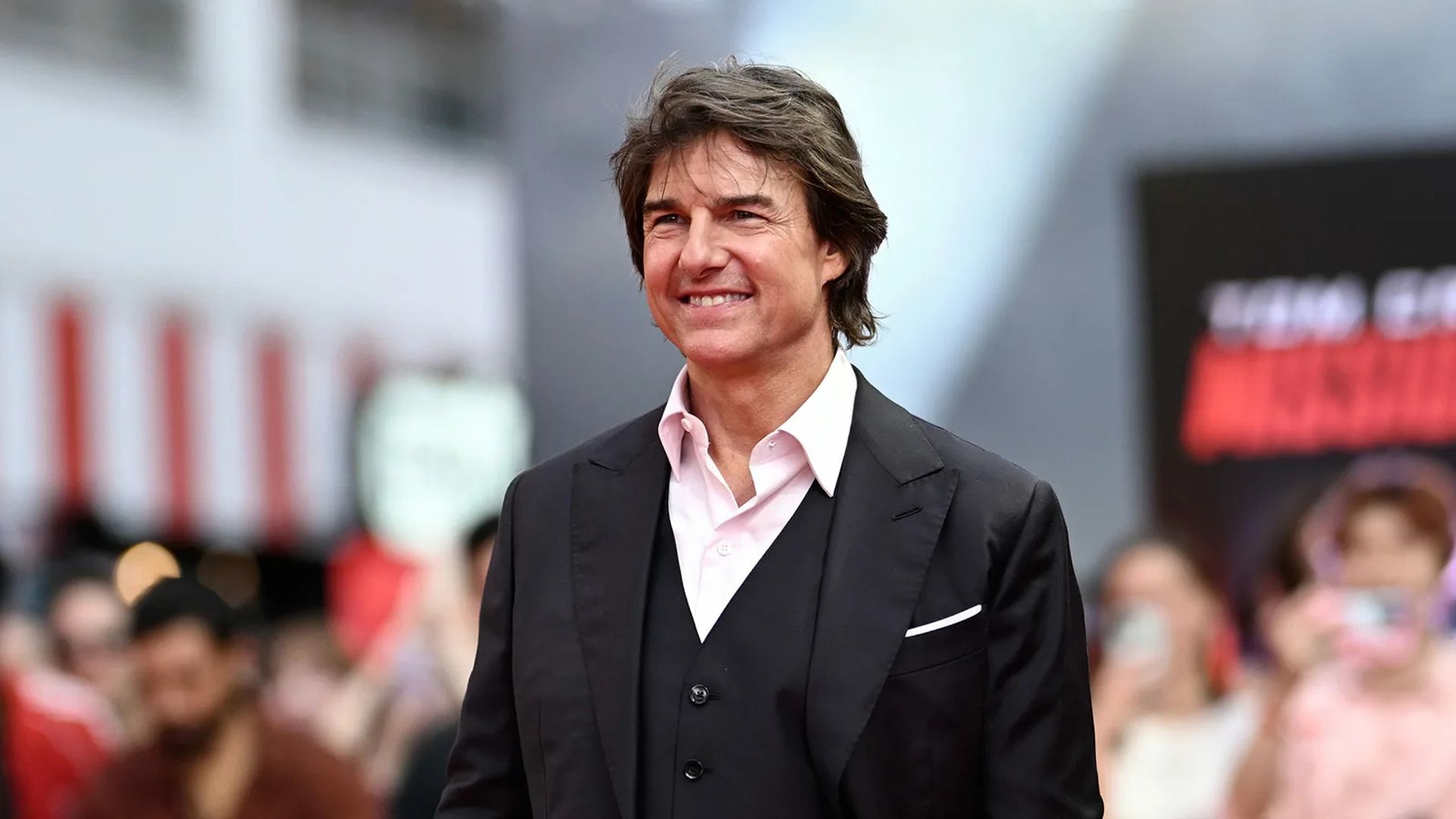 Tom Cruise at the premiere of another Mission