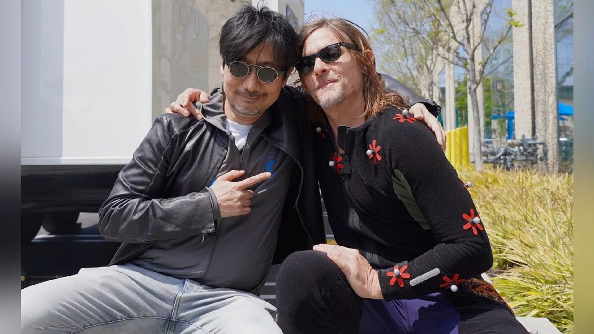 Hideo Kojima and Norman Reedus