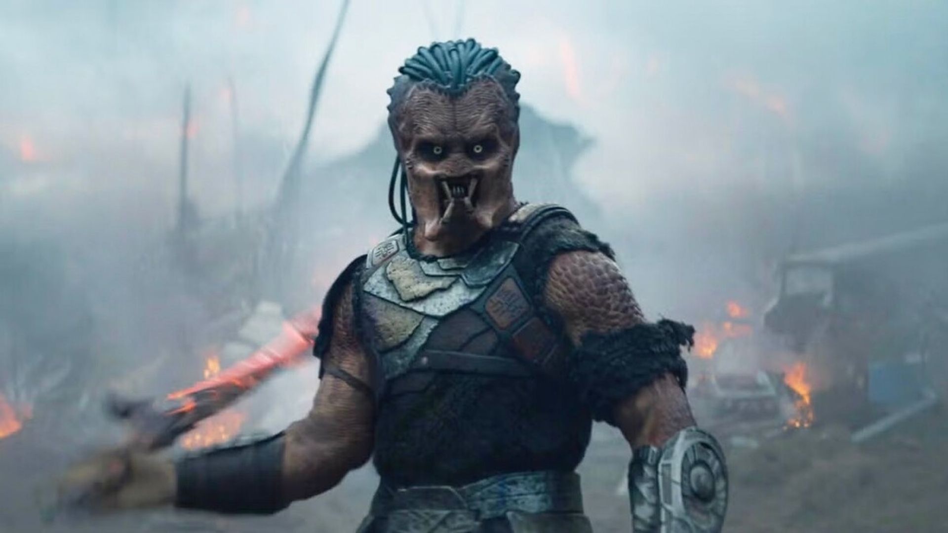 Still from the film "Predator: Badlands"