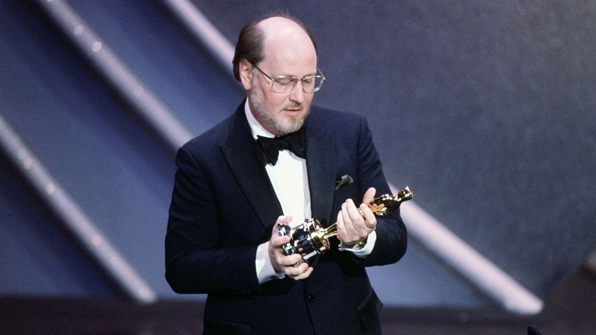John Williams receives an Oscar