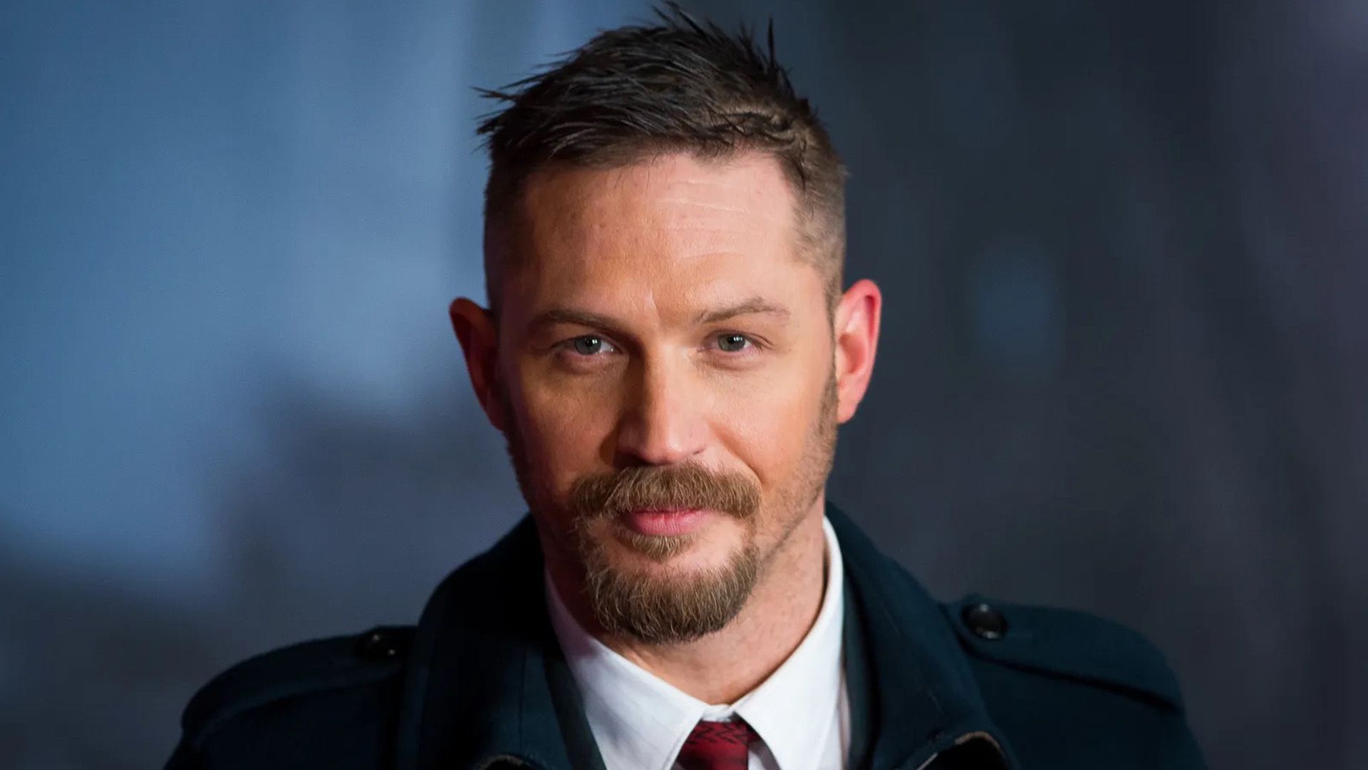 Actor Tom Hardy in close-up