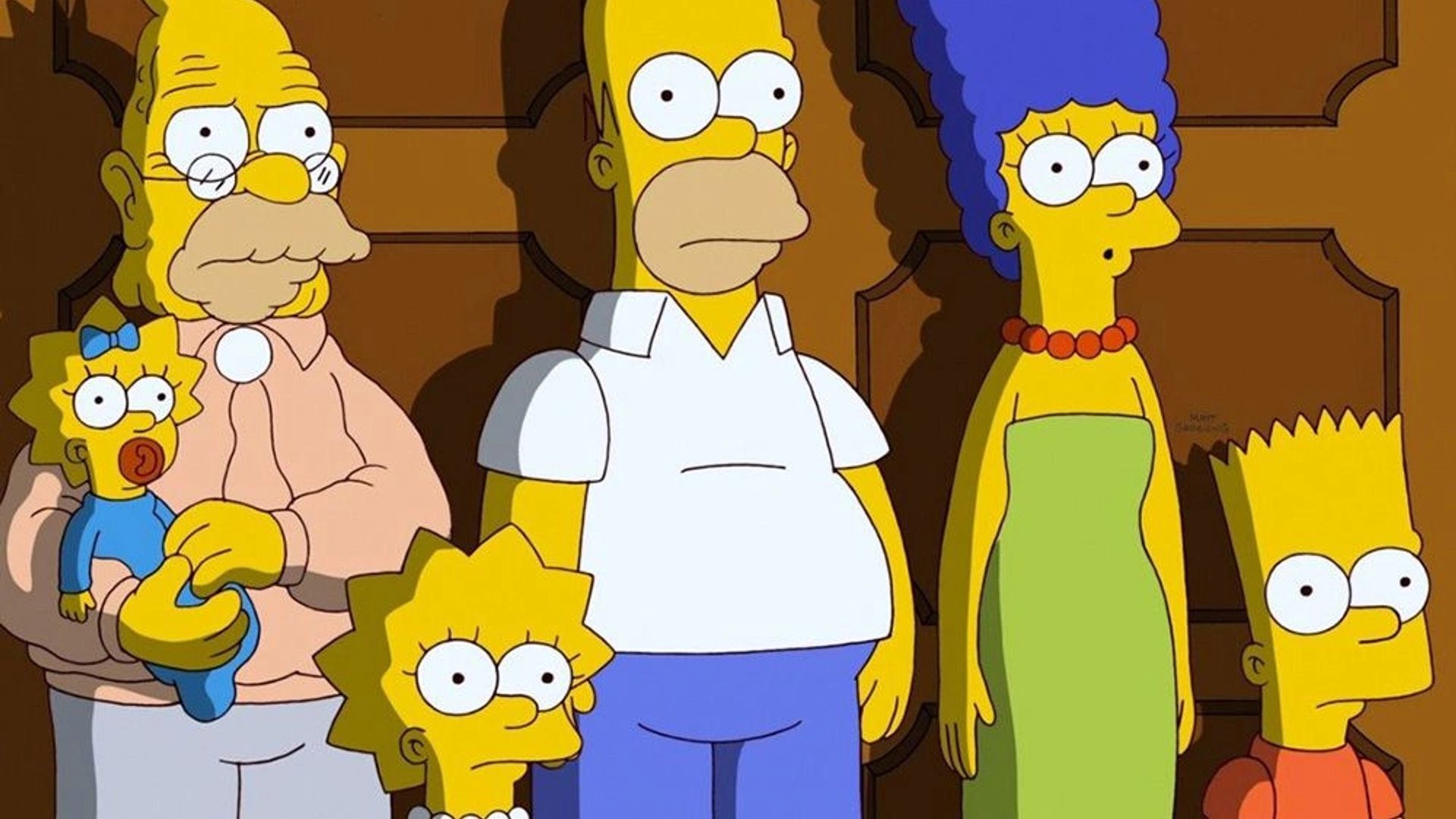 Scene from The Simpsons