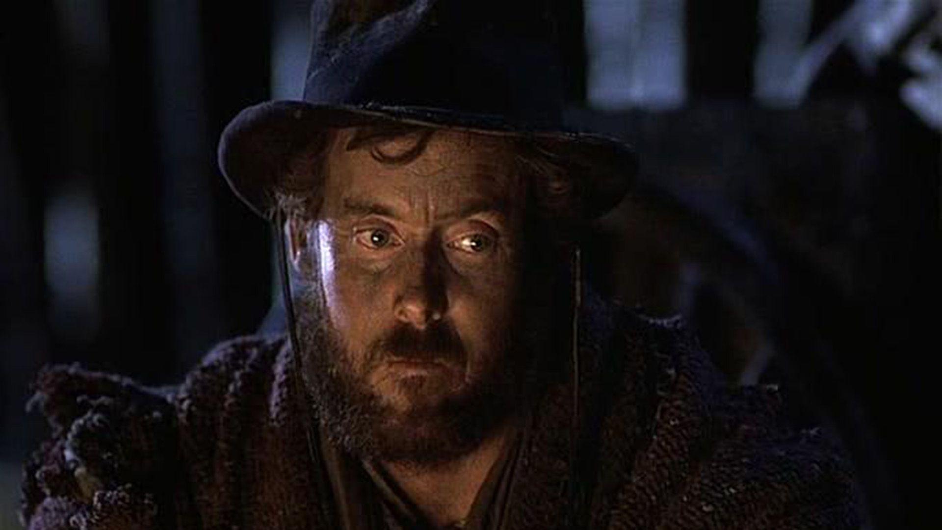Bearded John C. McGinley in a cowboy hat