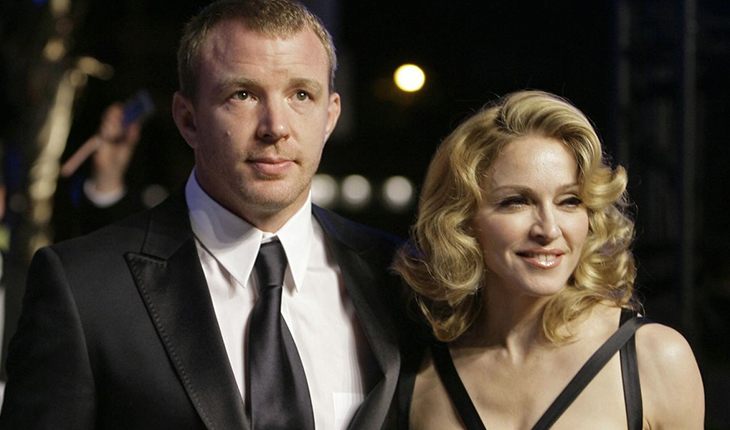 Guy Richie and his first wife Madonna