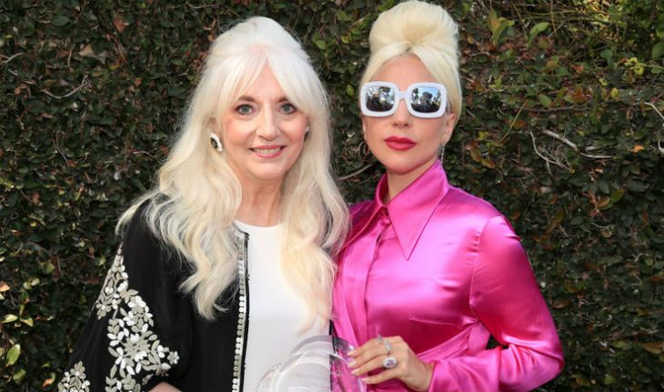 Lady Gaga with mom