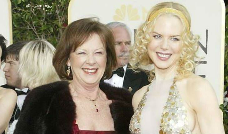 Nicole Kidman with mom