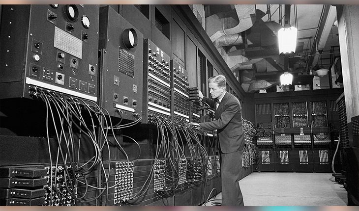 The first computer ENIAK (1946)
