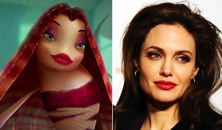 Angelina Jolie – Lola from Shark Tale