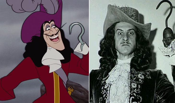 Hans Conried – captain Hook from Peter Pan