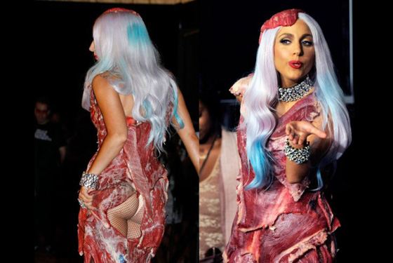 Lady Gaga’s famous meat dress