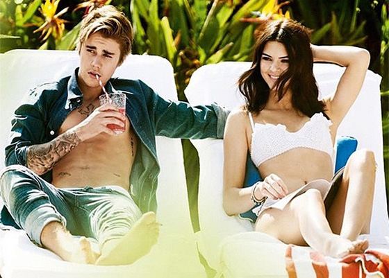 Kendall Jenner and Justin Bieber