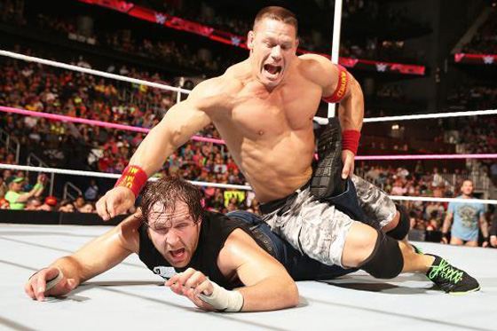 John Cena in a ring
