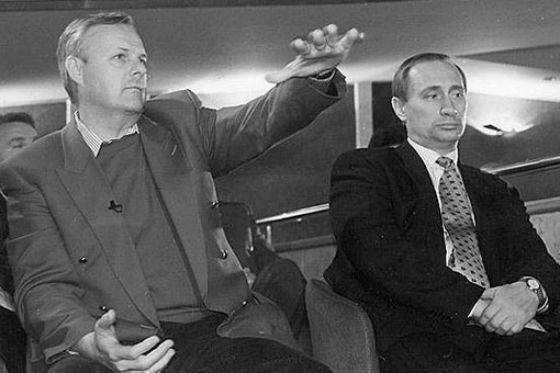 Vladimir Putin and Anatoly Sobchak