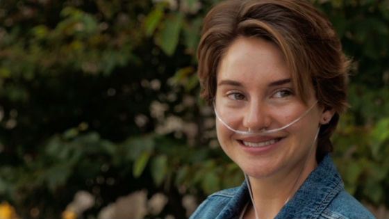 In «The Fault in Our Stars» Shailene Woodley played a cancer patient girl
