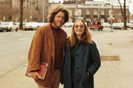 Young Bill and Hillary Clinton (1971)