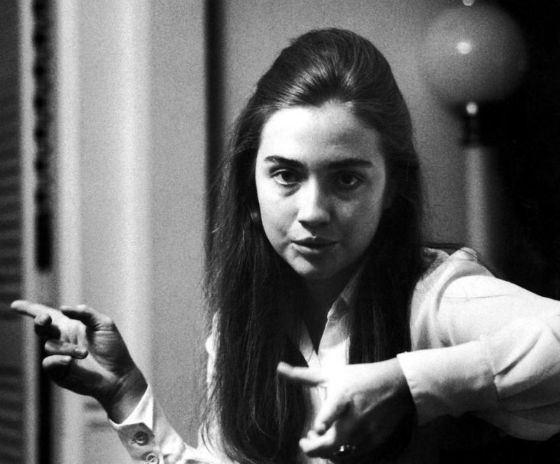Hillary Clinton in College