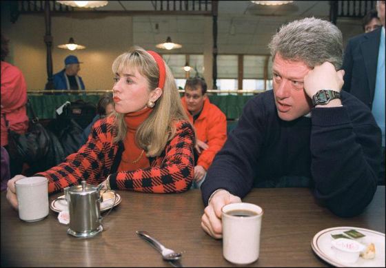 The Clinton Family after the Proceeding