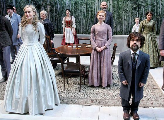 Peter Dinklage on stage: the play «A Month IN The Country»
