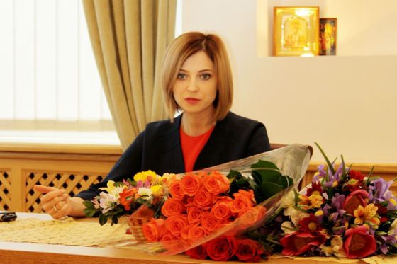Russia awarded Natalia Poklonskaya with the «For Dedication to duty» Order