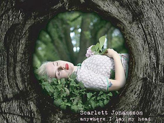 The cover of the solo album of Scarlett Johansson