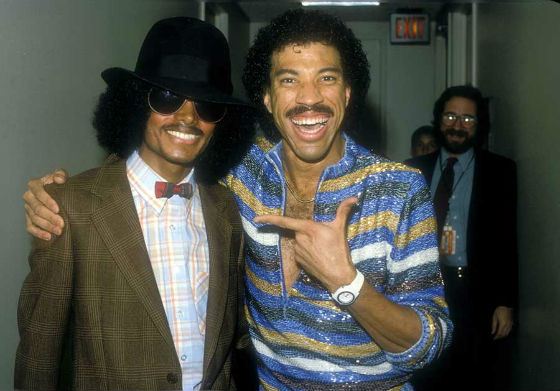 Michael Jackson and Lionel Richie