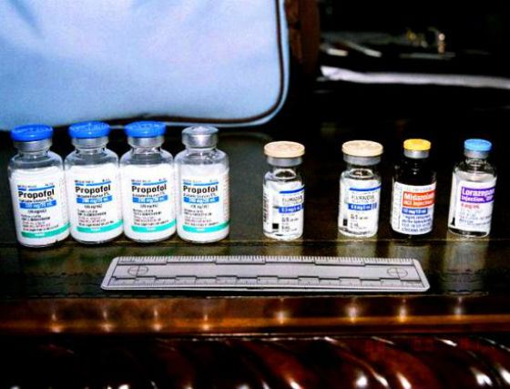 Propofol found in Michael Jackson's bedroom