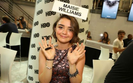 Maisie Williams was approved for the role of Arya Stark very quickly