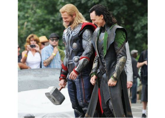 «Thor 2» filming