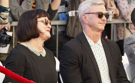 Parents of Daniel Radcliffe at the premiere of the film featuring their son