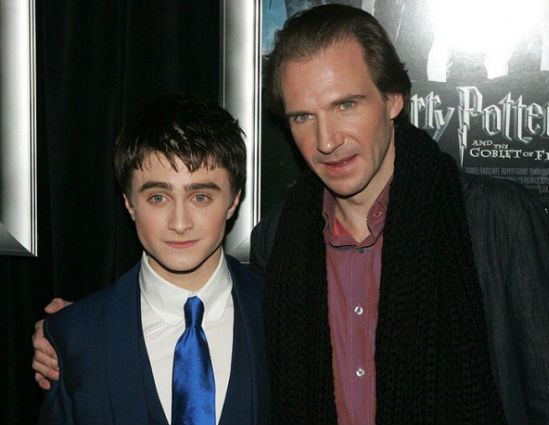 Daniel Radcliffe and Ralph Fiennes