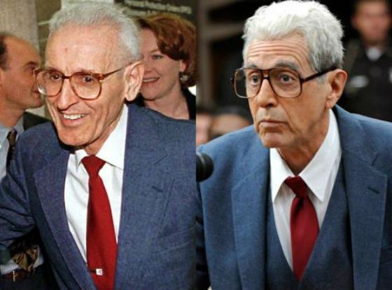 Real Jack Kevorkian and Al Pacino in his image