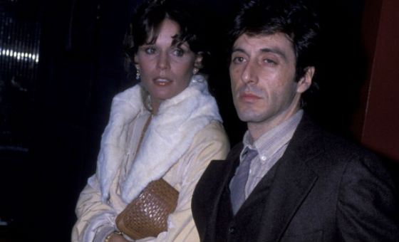 Al Pacino and Marthe Keller