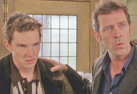 Young Benedict Cumberbatch played Hugh Laurie’s son