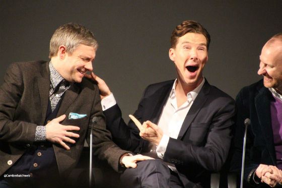 Cumberbatch and Freeman on the «Sherlock» audition