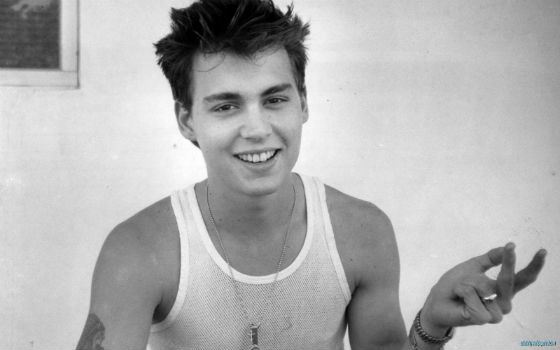 Young Johnny Depp