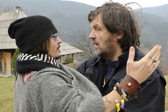 Johnny Depp and Emir Kusturica