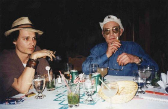 Johnny Depp and Hunter Thompson