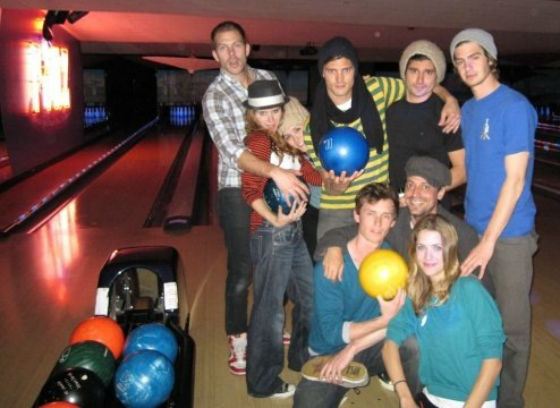 Jamie Dornan and the company of his friends from Belfast