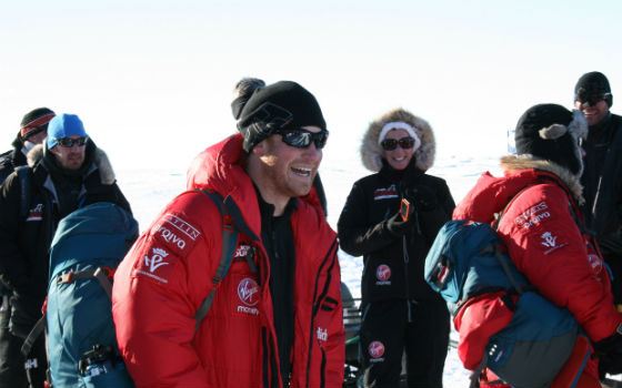 Alexander Skarsgård, Prince Harry and Dominic West visited the South Pole