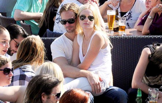 Alexander Skarsgård and Kate Bosworth on vacation
